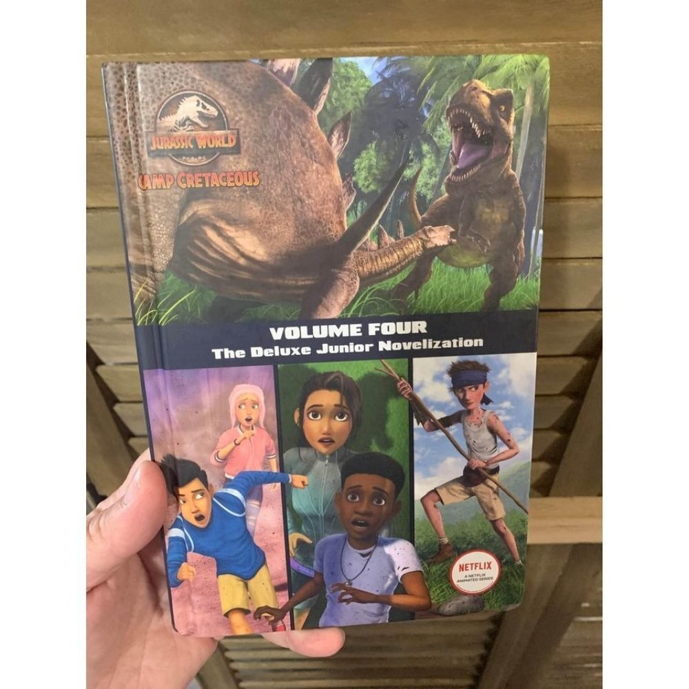 Jurassic World Camp Cretaceous Junior Novelization Volume 4